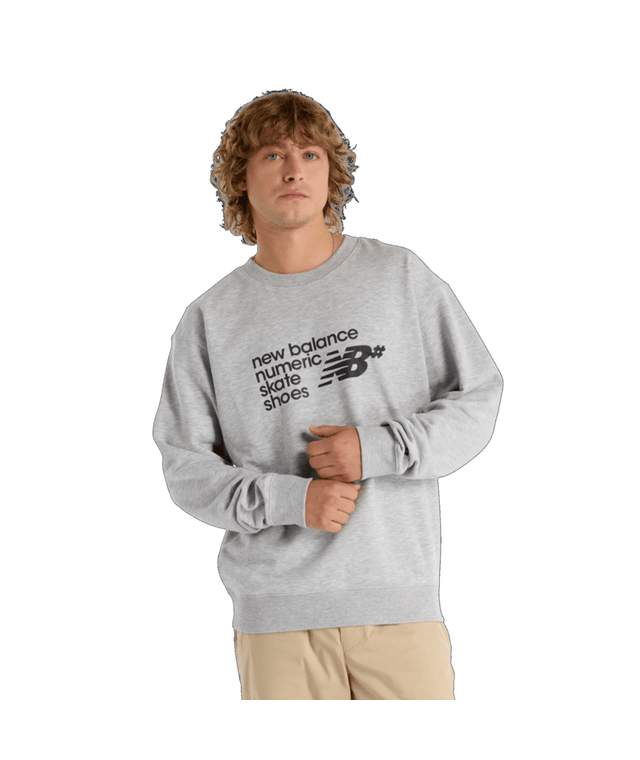 New Balance Men's Numeric French Terry Crew-1