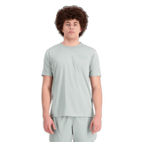 New Balance Men's Graphic Impact Run Short Sleeve-1