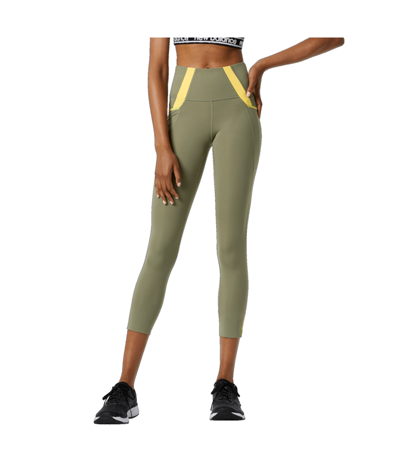 New Balance Women's Shape Shield 7/8 High Rise Pocket Tight-2
