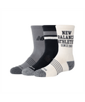 New Balance Youth Active Graphic Crew Socks 3 Pack-1