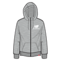 New Balance Men's Essentials Stacked Full Zip Hoodie-1