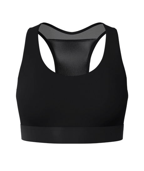 New Balance Women's Sleek Medium Support Pocket Sports Bra