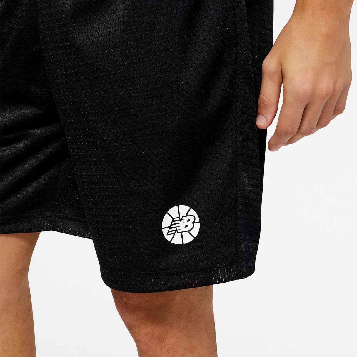 New Balance Men's Hoops Essentials Fundamental Short (Tall)-3