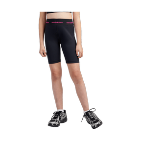 New Balance Youth Girl's Harmony High Rise Sport Cycle Short