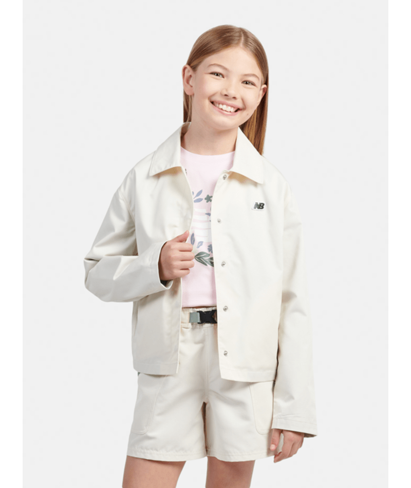 New Balance Youth Girl's Premium Coach Jacket