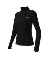 New Balance Women's Sport Essentials Space Dye Quarter Zip-2