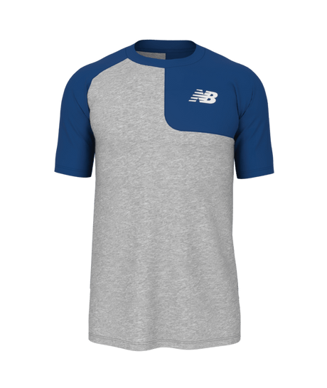 New Balance Men's SS Asym Baseball Top Left-1