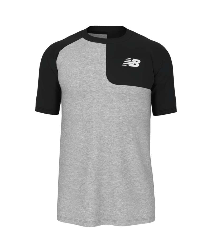 New Balance Men's SS Asym Baseball Top Left-1