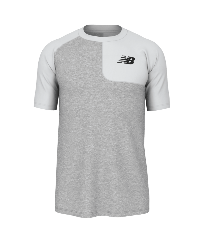New Balance Men's SS Asym Baseball Top Left