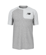 New Balance Men's SS Asym Baseball Top Left
