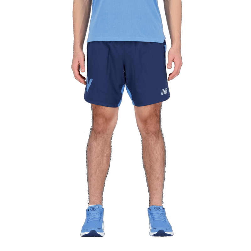 New Balance Men's Graphic Impact Run 7 Inch Short-1