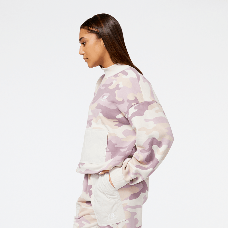 New Balance Women's Athletics Fashion Print Fleece-2