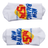 New Balance Essentials 574 Graphic 2 Pack Midcalf Sock