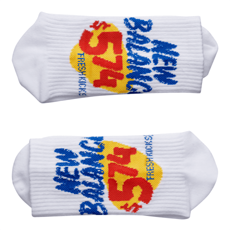 New Balance Essentials 574 Graphic 2 Pack Midcalf Sock