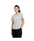 New Balance Women's Sport Jersey Relaxed Logo T-Shirt-1