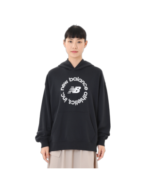 New Balance Women's Sport French Terry Oversized Graphic Hoodie-2