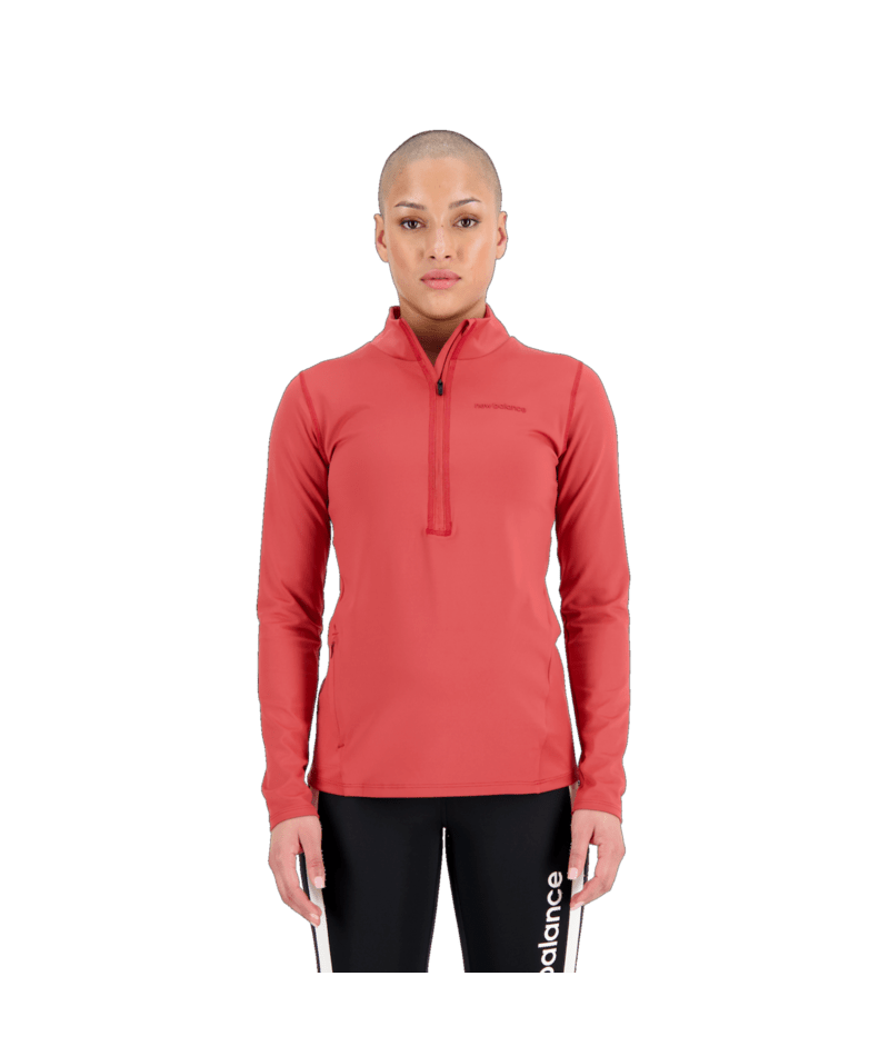 New Balance Women's Achiever Shape Shield 1/2 Zip-1