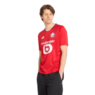 New Balance Men's Lille LOSC Home Short Sleeved Jersey