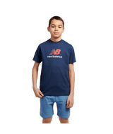New Balance Youth Jersey Stacked Logo T-Shirt