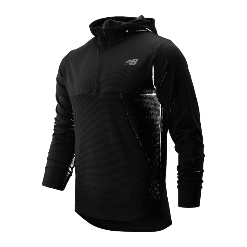 New Balance Men's Tenacity Hooded Quarter Zip