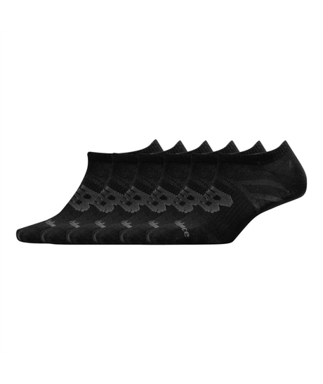 New Balance Flat Knit No Show Socks 6 Pack-1