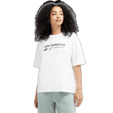 New Balance Women's Linear Heritage Jersey Oversized T-Shirt-1