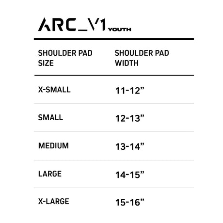 Vicis Arc_V1 Youth Shoulder Pads (M)-6