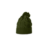 Richardson 141 Chunk Twist Knit Beanie with Cuff & Pom Hat