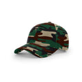 Richardson 843 Casual Twill Camo Strapback Hat