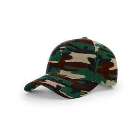 Richardson 843 Casual Twill Camo Strapback Hat