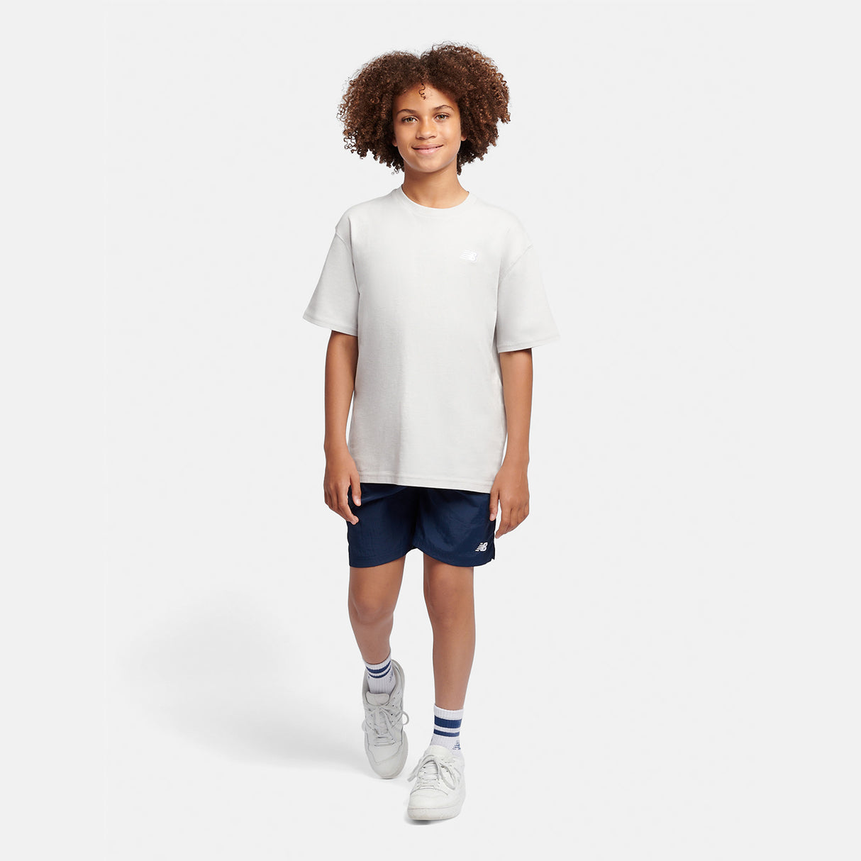 New Balance Youth Small Logo Nylon Short-10