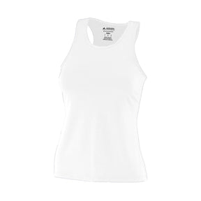 Augusta Sportswear Girl's Poly/spandex Solid Racerback Tank