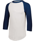 Augusta Sportswear Toddler Baseball 3/4 Sleeve Tee 2.0