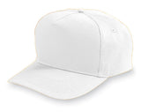 Augusta Sportswear Youth Five-panel Cotton Twill Cap