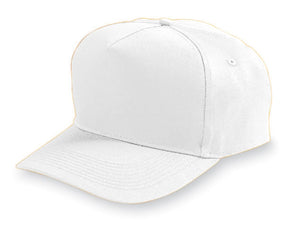 Augusta Sportswear Youth Five-panel Cotton Twill Cap