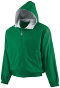 Augusta Sportswear Youth Hooded Taffeta Jacket/fleece Lined