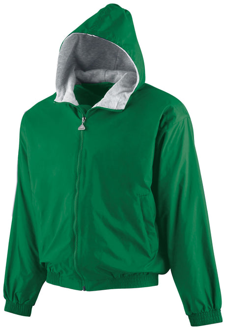Augusta Sportswear Youth Hooded Taffeta Jacket/fleece Lined