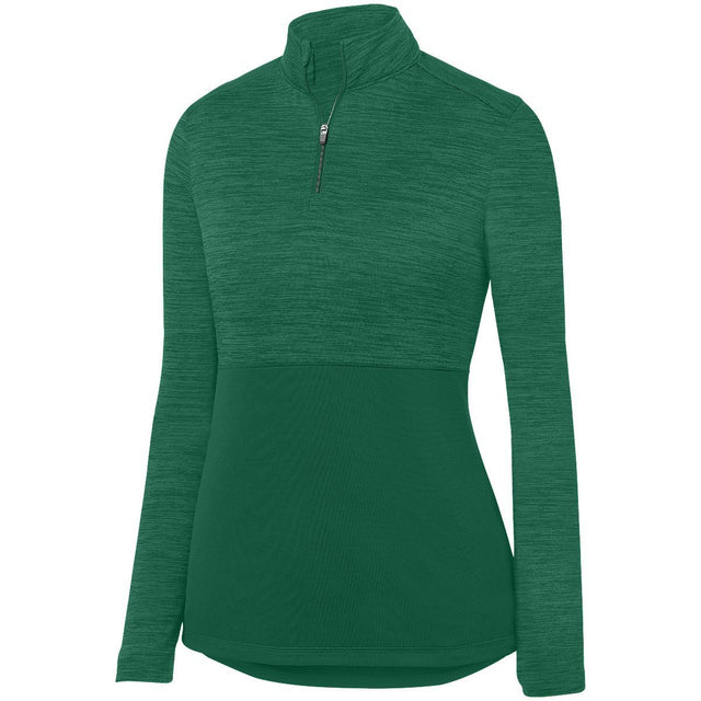 Augusta Sportswear  Women's  Shadow Tonal Heather 1/4 Zip Pullover