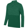 Augusta Sportswear  Men's Shadow Tonal Heather 1/4 Zip Pullover