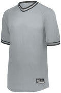 Holloway Youth Retro V-neck Baseball Jersey