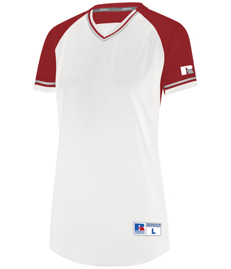 Russell  Women's Ladies Classic V-neck Jersey
