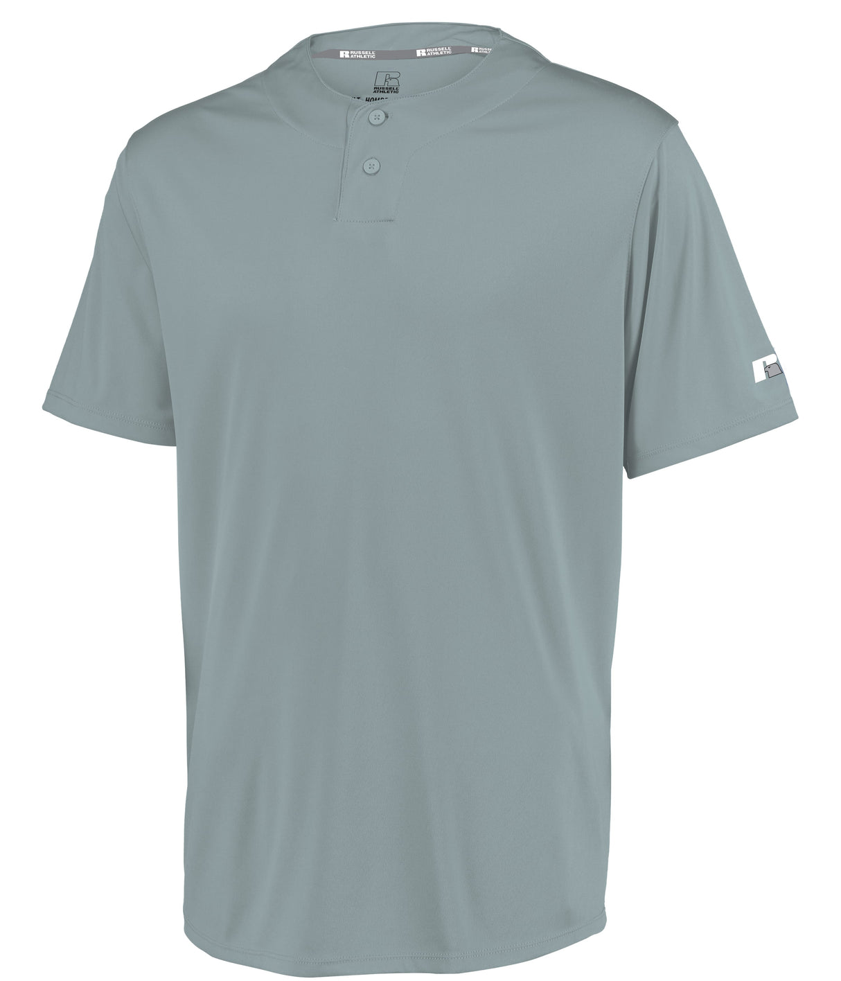 Russell  Men's Performance Two-button Solid Jersey
