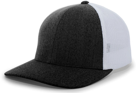 Pacific Headwear Heather Trucker Pacflex Cap