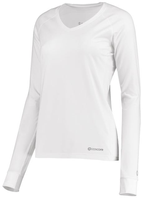 Holloway  Women's  Electrify Long Sleeve Tee Powered By Coolcore®