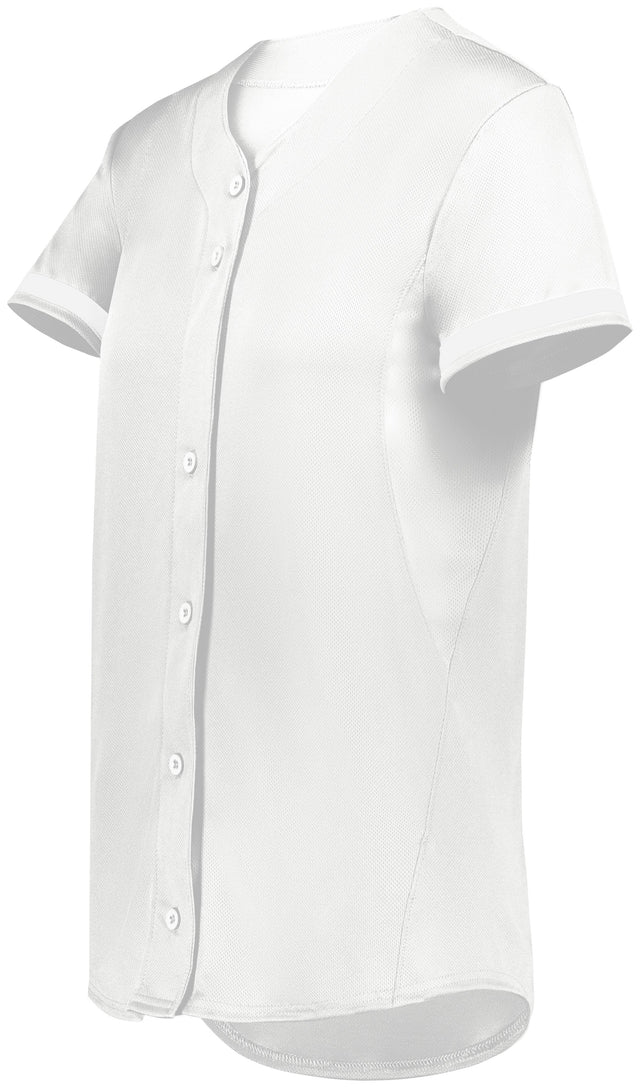 Augusta Sportswear  Women's  Cutter+ Full Button Softball Jersey