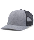 Pacific Headwear Melange Heather Low-profile Trucker
