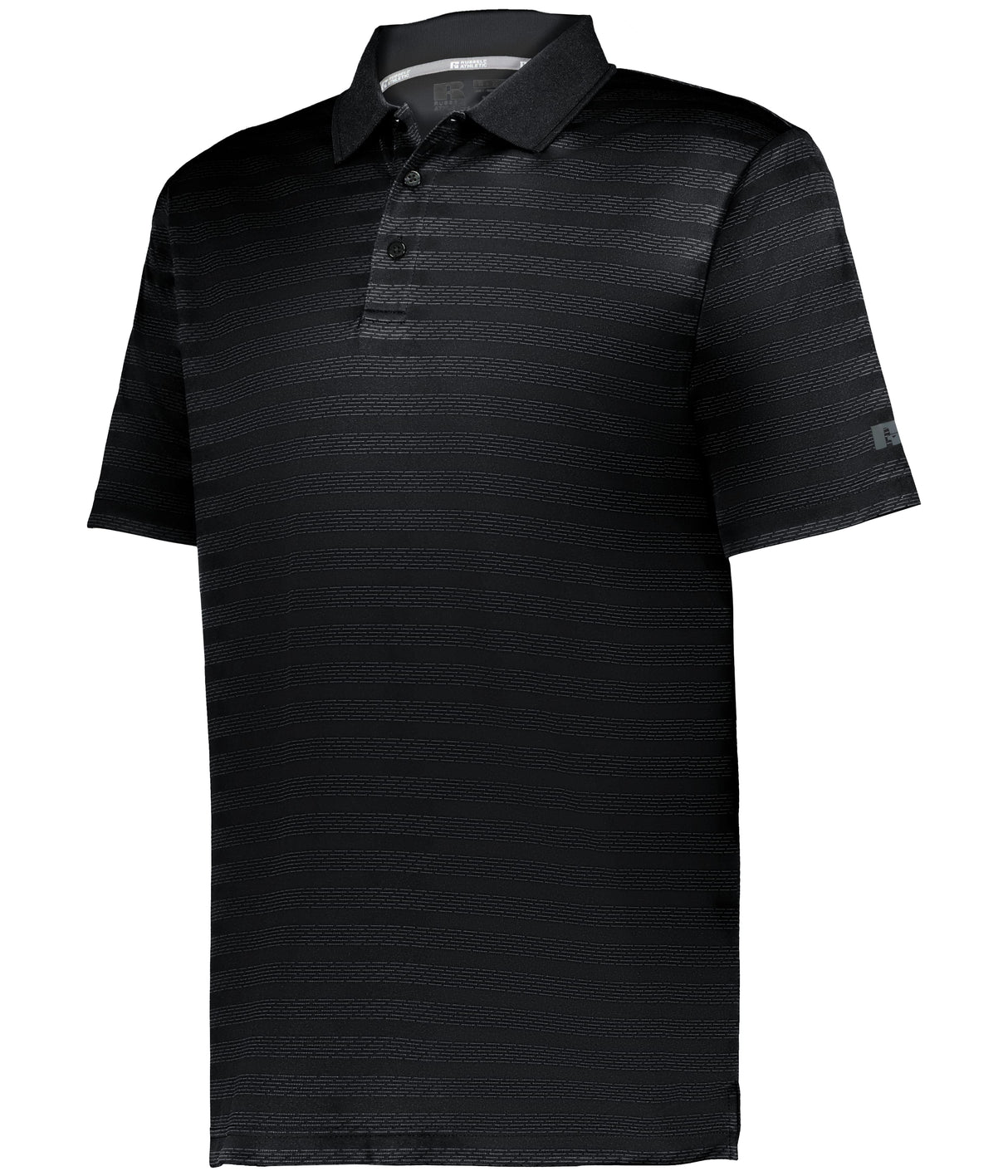 Russell  Men's Sideline Striped Polo