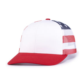 Pacific Headwear Printed Trucker Cap