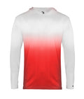Badger Sport Ombre Youth Hood Tee
