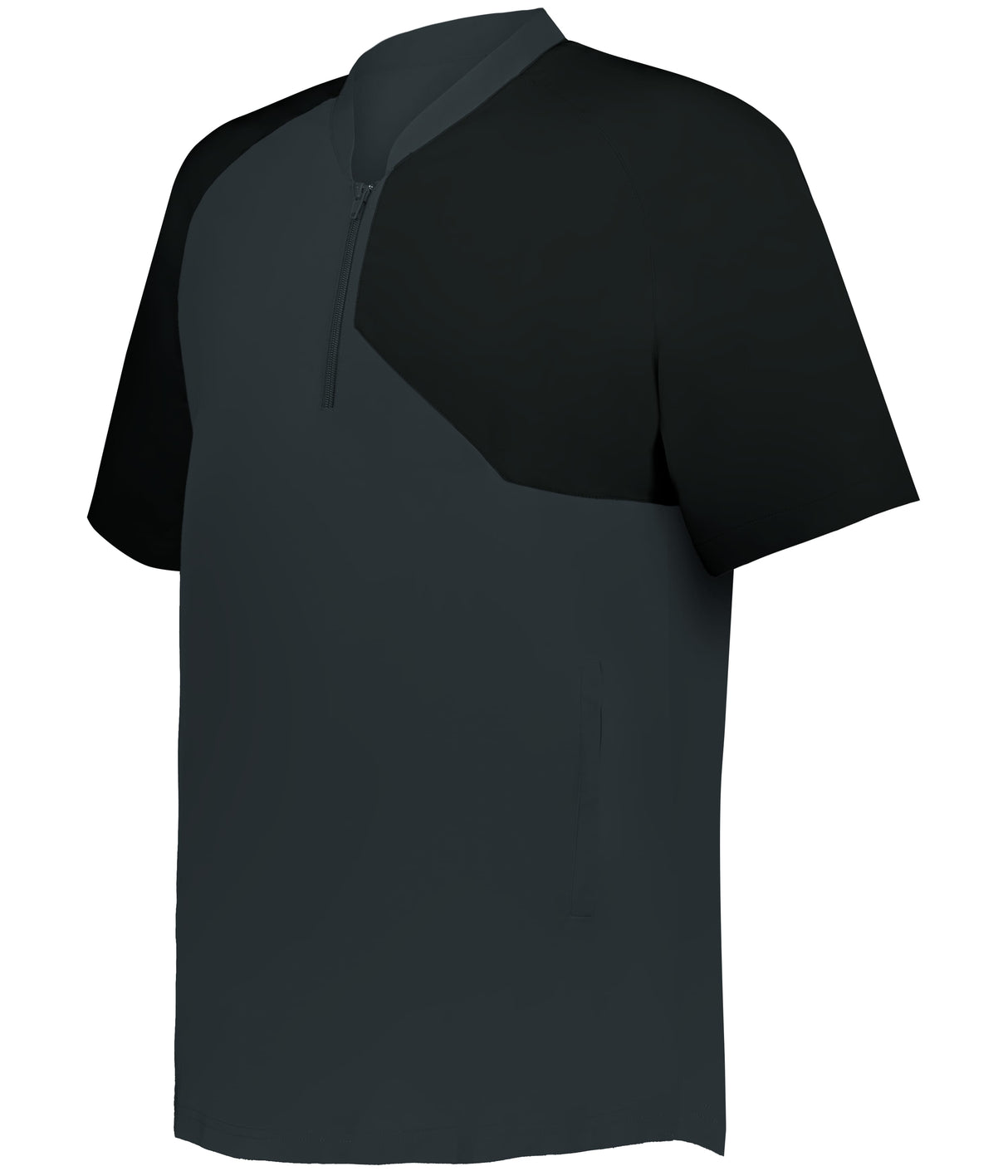 Alleson Athletic Youth Field 1/4 Zip Short Sleeve Pullover